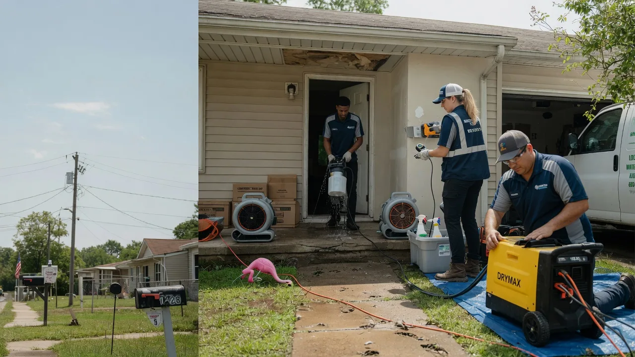 Storm Damage Water Removal in Benton, WI near me